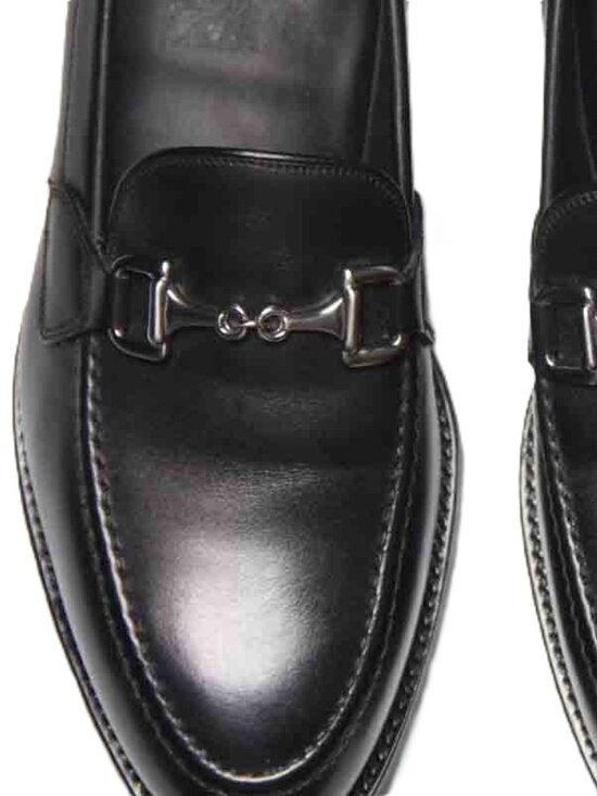 Loake Black Leather Kensingston Horsebit Loafers Dress Shoes Men\'s Size 10